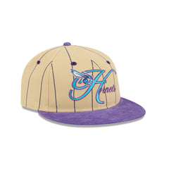 Charlotte Hornets Pinstripe Script Retro Crown 9FIFTY Adjustable Hat