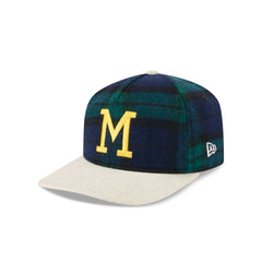 Milwaukee Brewers Plaid Letterman 19TWENTY Adjustable Hat