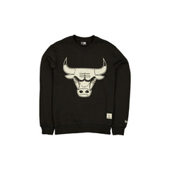 Chicago Bulls Quilted Crewneck