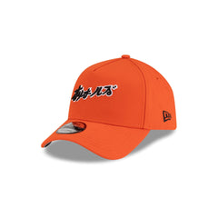 Hyperfly Katakana x Baltimore Orioles Orange9FORTY A-Frame Snapback Hat