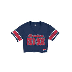 Boston Red Sox Throwback Women's Cropped T-Shirt