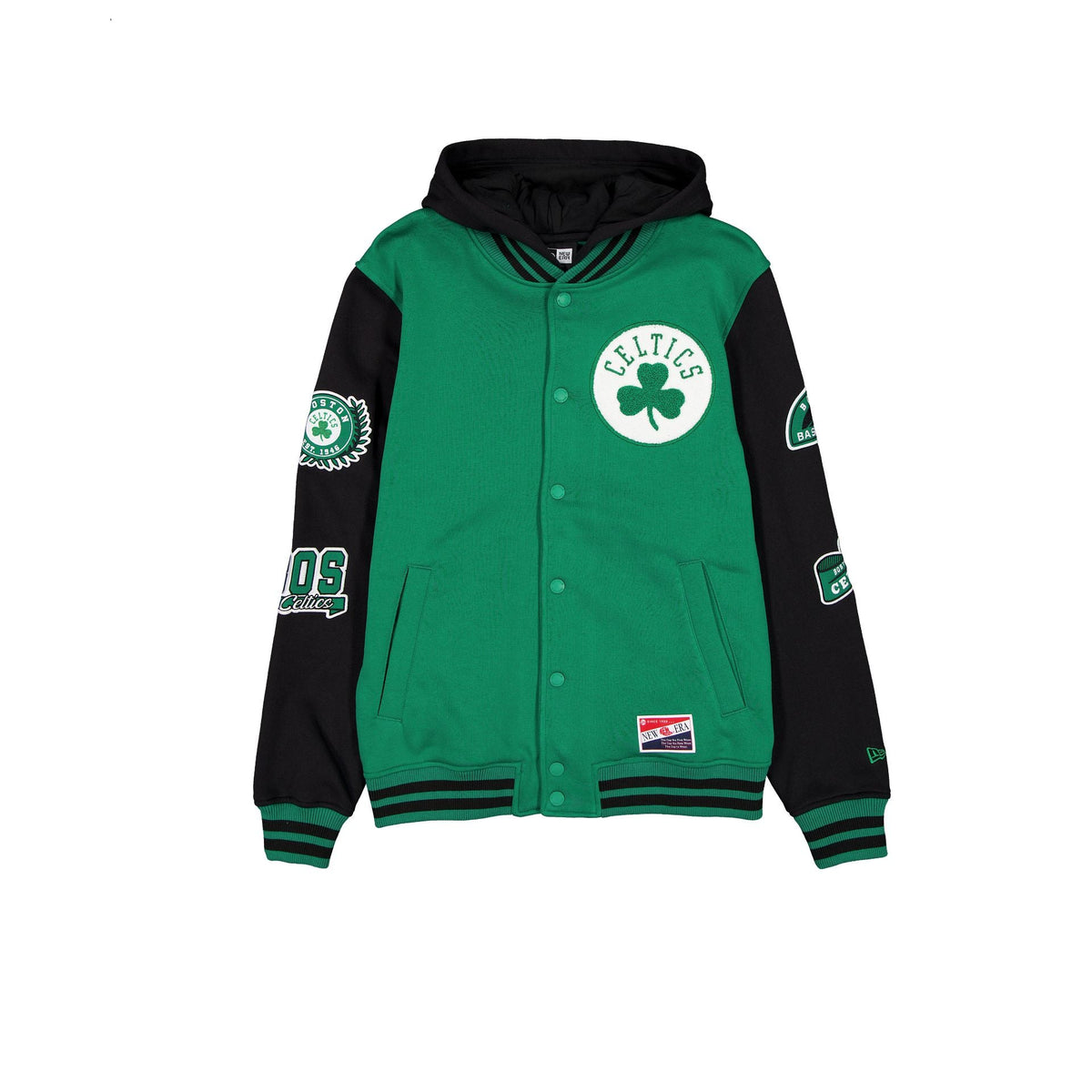 Boston Celtics Throwback Patch Jacket