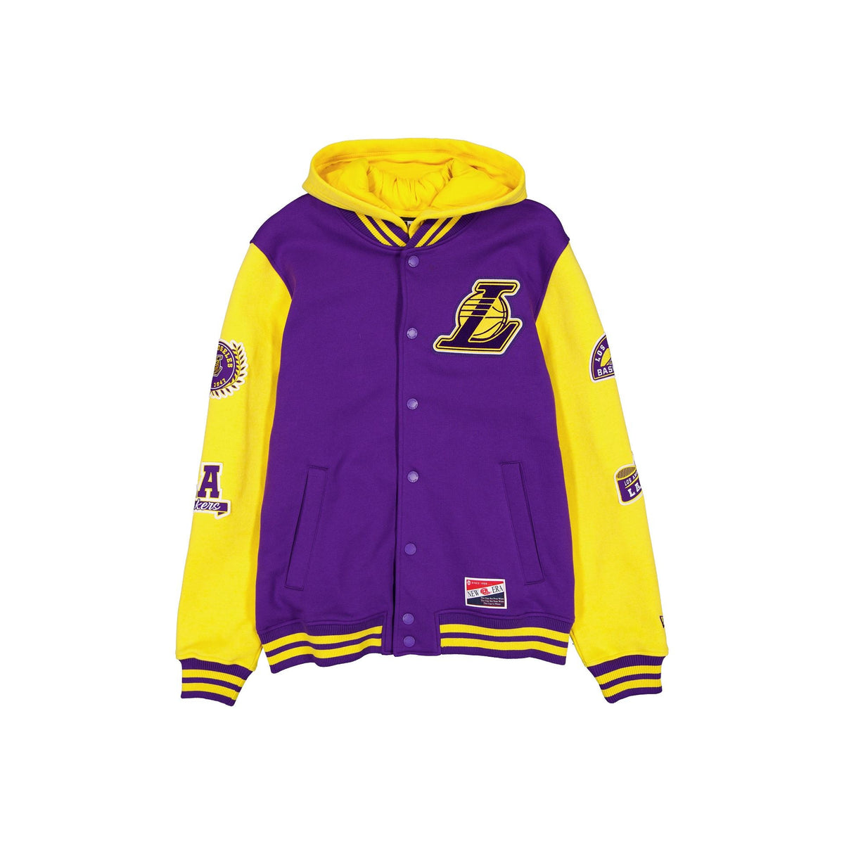 Los Angeles Lakers Throwback Patch Jacket