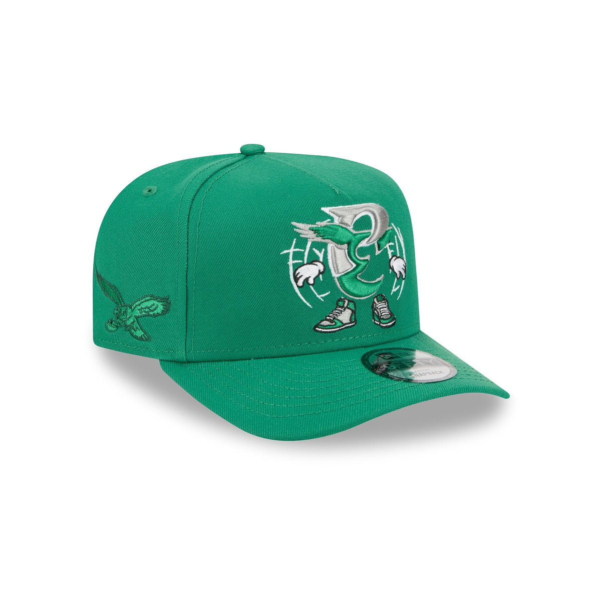 Philadelphia Eagles Cartoon 9FIFTY A-Frame Snapback Hat