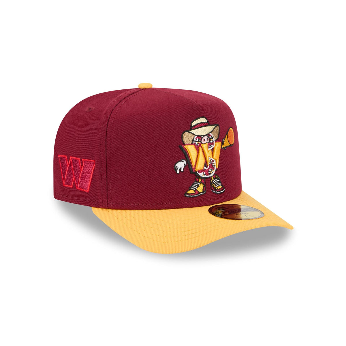 Washington Commanders Cartoon 59FIFTY A-Frame Fitted Hat