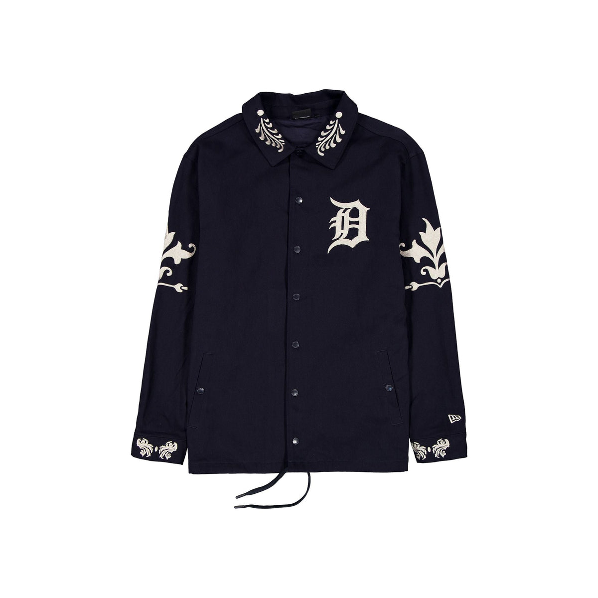 Detroit Tigers Script Coaches Jacket