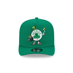 Boston Celtics Cartoon 9FIFTY A-Frame Snapback Hat