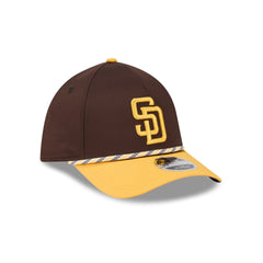 San Diego Padres Rope 39THIRTY M-Crown A-Frame Stretch Fit Hat