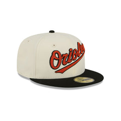 Baltimore Orioles Two Tone Stitch 59FIFTY Fitted Hat