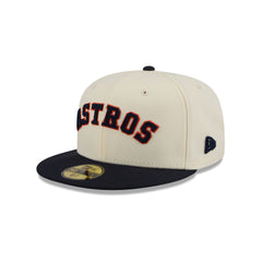 Houston Astros Two Tone Stitch 59FIFTY Fitted Hat
