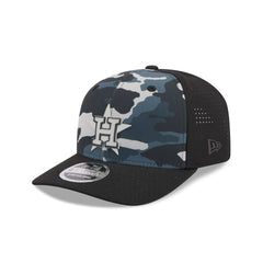 Houston Astros Black Camo Performance 9SEVENTY Stretch-Snap Hat