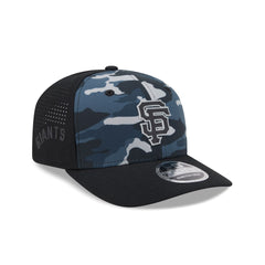 San Francisco Giants Black Camo Performance 9SEVENTY Stretch-Snap Hat