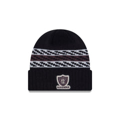 Las Vegas Raiders Quilted Cuff Knit Hat