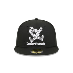 Denver Nuggets 1974-1981 Hardwood Classics Black 59FIFTY Fitted Hat
