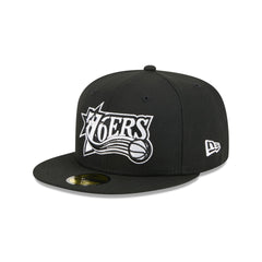 Philadelphia 76ers 1997-2008 Hardwood Classics Black 59FIFTY Fitted Hat