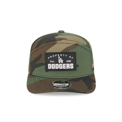 Los Angeles Dodgers Property of Patch Camo Split Panel 9SEVENTY Stretch-Snap Hat