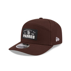 San Diego Padres Property of Patch Split Panel 9SEVENTY Stretch-Snap Hat