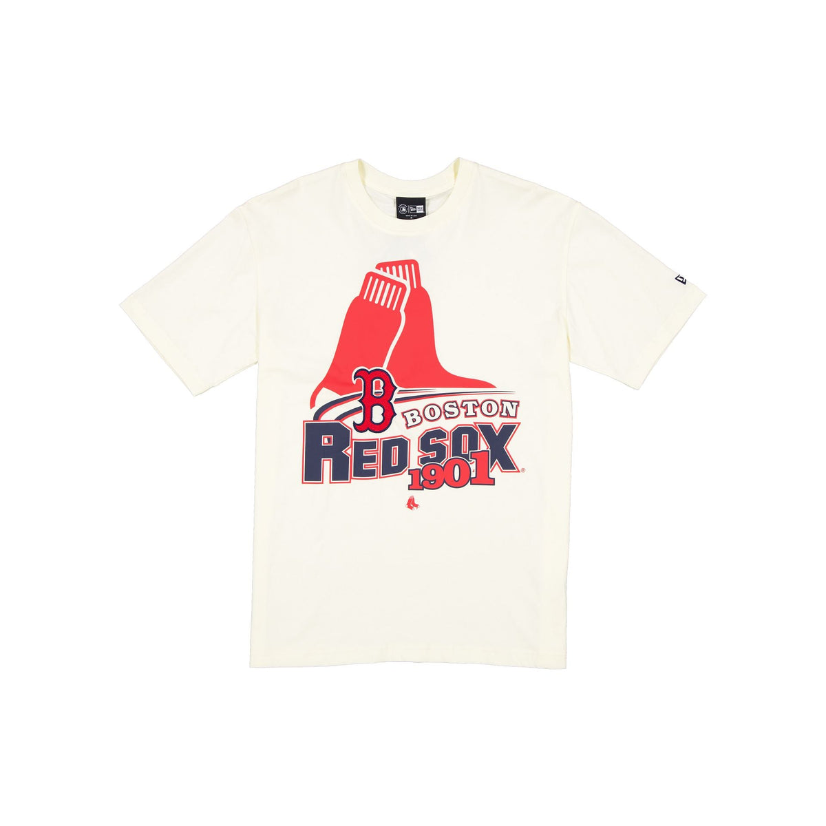 Boston Red Sox Retro Chrome White T-Shirt