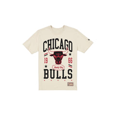 Chicago Bulls 1960-1970 Hardwood Classics Chrome White T-Shirt