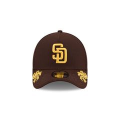 San Diego Padres Script 9FORTY A-Frame Snapback Hat