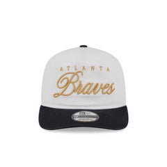 Atlanta Braves Gold Scripted 19TWENTY Adjustable Hat