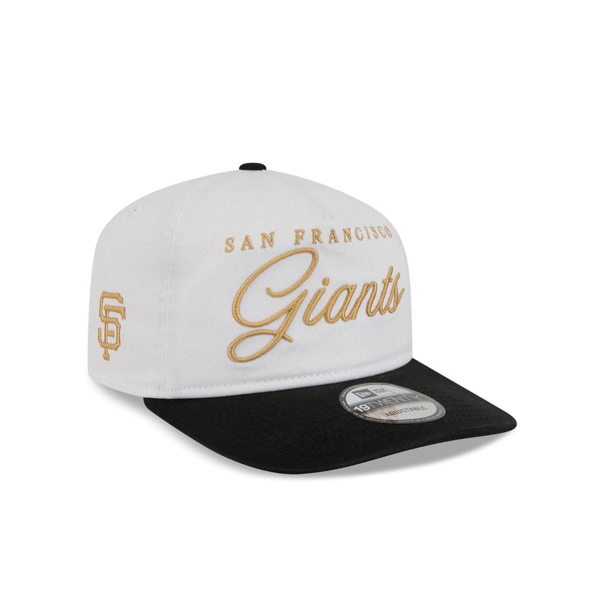 San Francisco Giants Gold Scripted 19TWENTY Adjustable Hat