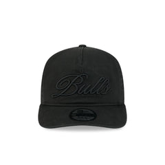 Chicago Bulls All Black Scripted 19TWENTY Adjustable Hat