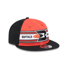 Buffalo Braves Team Stripes Retro Crown 9FIFTY Snapback Hat