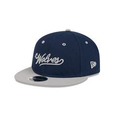 Minnesota Timberwolves Chainstitch Script Retro Crown 9FIFTY Snapback Hat