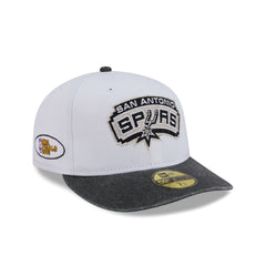 San Antonio Spurs Hardwood Classics Diamond Stitch White 59FIFTY Fitted Hat