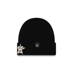 Houston Astros Cashmere Black Cuff Knit Hat