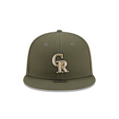 Colorado Rockies Armed Forces Day 2026 9FIFTY Snapback Hat