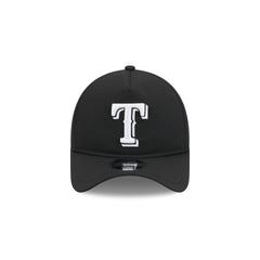 Texas Rangers Black 9FORTY APEX Snapback Hat