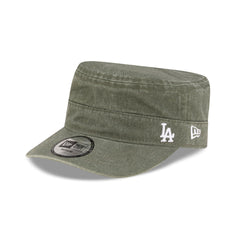 Los Angeles Dodgers Pigment Dye Olive Military Cap