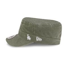 Los Angeles Dodgers Pigment Dye Olive Military Cap