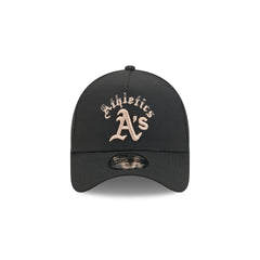 Athletics Gothic Lettering 9FORTY A-Frame Snapback Hat