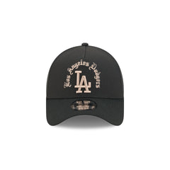 Los Angeles Dodgers Gothic Lettering 9FORTY A-Frame Snapback Hat