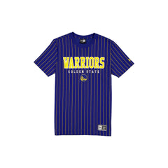 Golden State Warriors Throwback Pinstripe Varsity T-Shirt