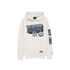 New York Yankees Throwback Chrome White Hoodie
