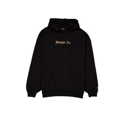 Athletics Gothic Lettering Black Hoodie