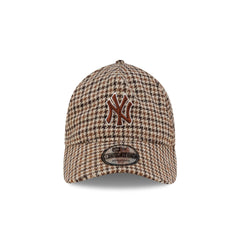 New York Yankees Camel Check 9TWENTY A-Frame Adjustable Hat