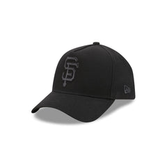 San Francisco Giants Waxed Canvas Black 59FORTY A-Frame Fitted Hat
