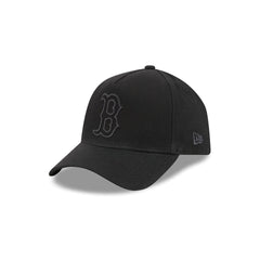 Boston Red Sox Waxed Canvas Black 59FORTY A-Frame Fitted Hat