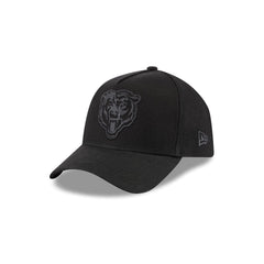 Chicago Bears Waxed Canvas Black 59FORTY A-Frame Fitted Hat