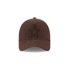 Dallas Cowboys Waxed Canvas Brown 59FORTY A-Frame Fitted Hat