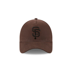 San Francisco Giants Waxed Canvas Brown 59FORTY A-Frame Fitted Hat