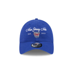 New Jersey Nets Script Wordmark Casual Classic Adjustable Hat
