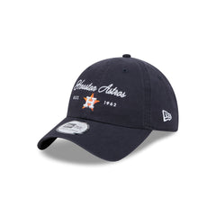 Houston Astros Script Wordmark Casual Classic Adjustable Hat