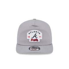 Atlanta Braves Felt Patch Gray 19TWENTY Snapback Hat