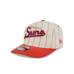 Phoenix Suns Chrome White Pinstripe 19TWENTY Snapback Hat